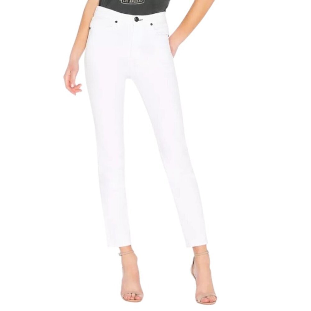 Rag and Bone White Cigarette Jeans